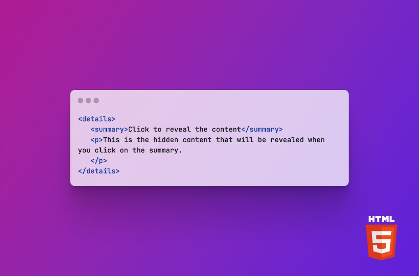 HTML Tags you probably didn't know